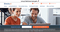 Desktop Screenshot of directa.nl