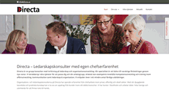 Desktop Screenshot of directa.se