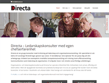 Tablet Screenshot of directa.se